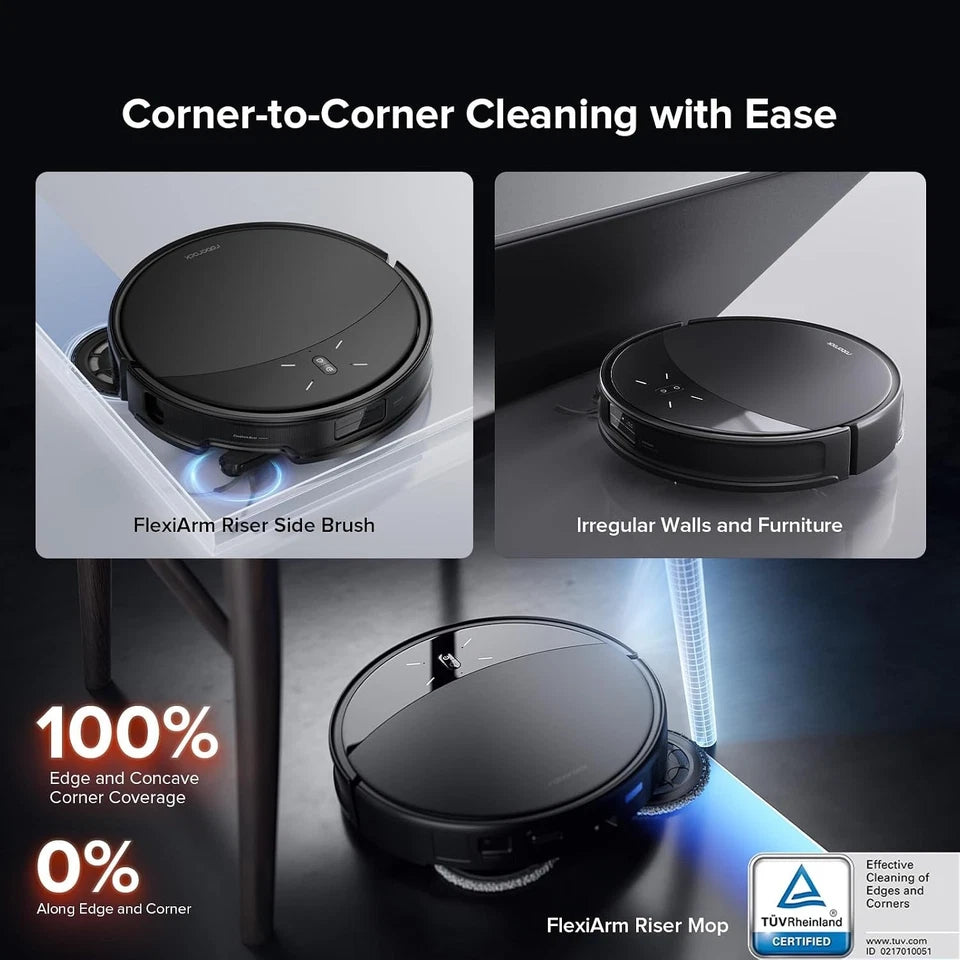 Roborock Saros 10R Robot Vacuum with Powerful 19,000 Pa Suction